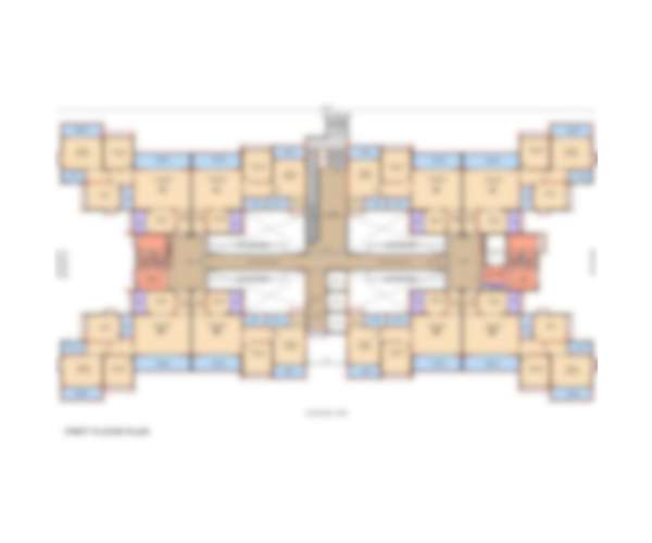 3 BHK Floor Plan Tower 33